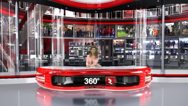 The Albanian TV channel is taking a literal approach to the "naked" truth.