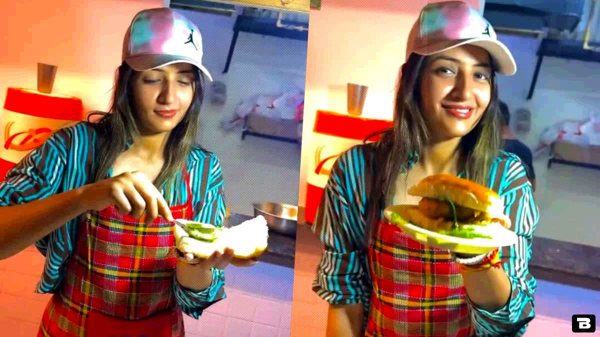 delhi vada pav girl