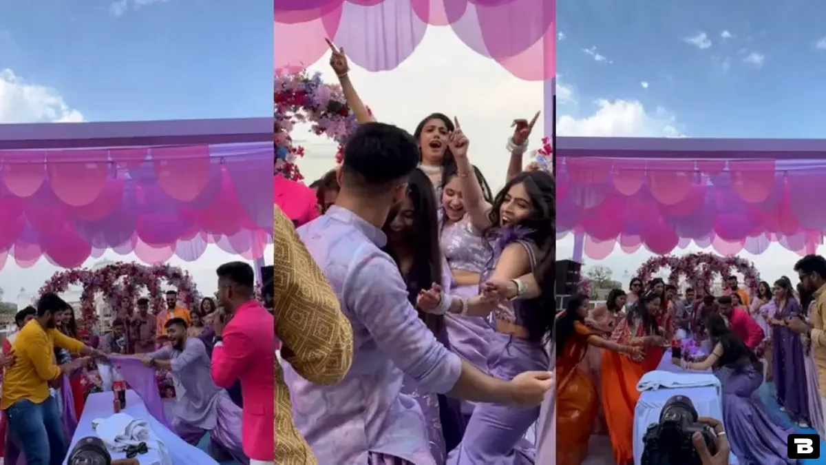 viral haldi ceremony game