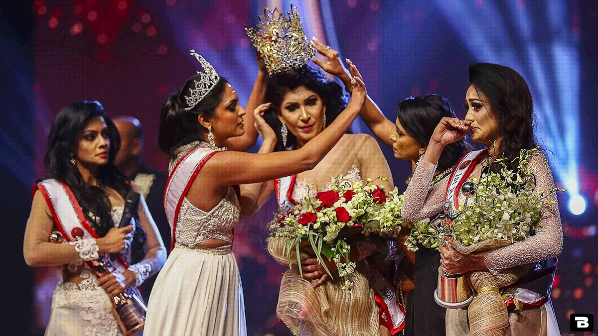 mrs sri lanka pageant witness high voltage drama