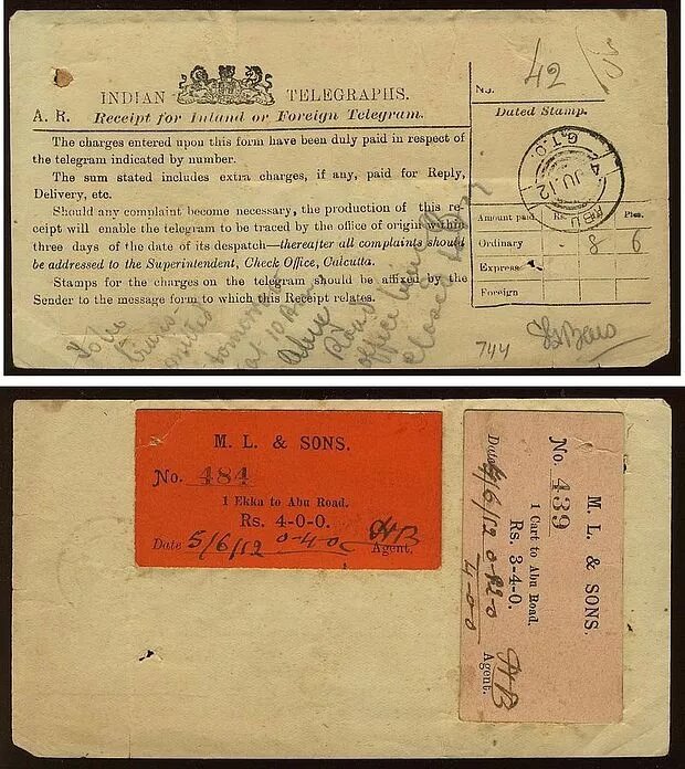 Indian Documents during Pre-Independent