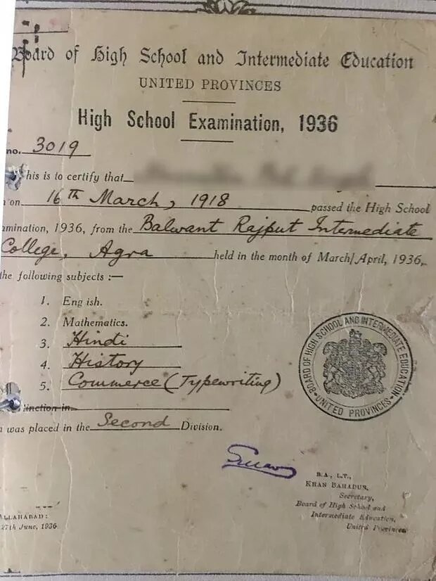 Indian Documents during Pre-Independent