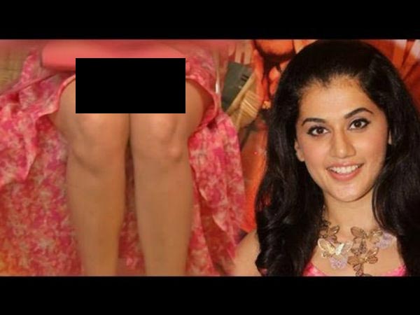 Tapsee Pannu's Wardrobe Malfunction 