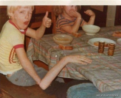 That's not a picture of the world's most terrifying child