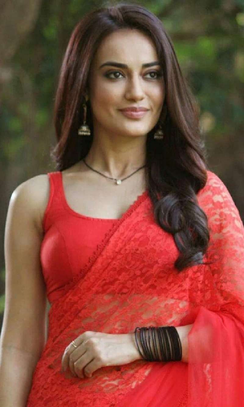 surbhi jyoti red saree indian tv actress 18 surbhi jyoti red saree indian tv actress 18