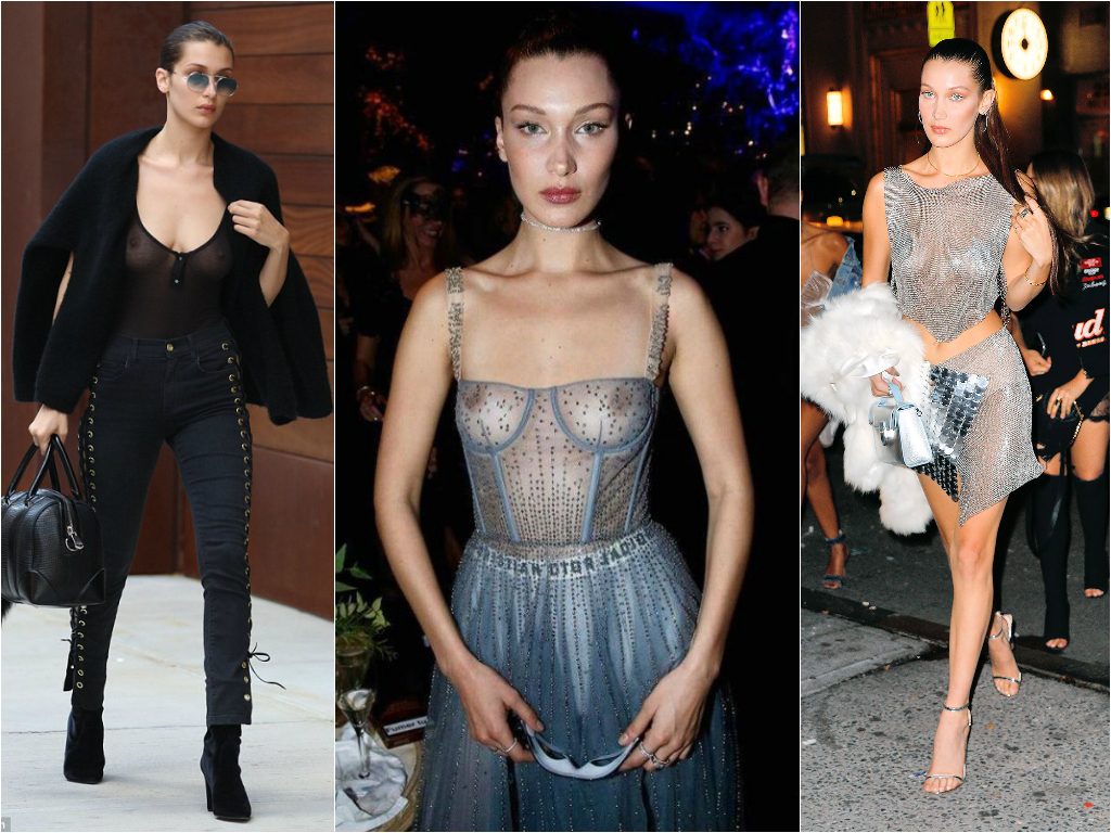 50 Times Celebs Went Braless - Stars who go braless 5