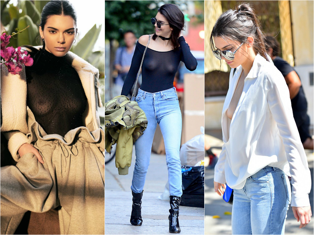 50 Times Celebs Went Braless - Stars who go braless 15