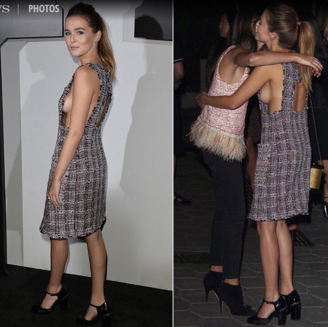 50 Times Celebs Went Braless - Stars who go braless 9