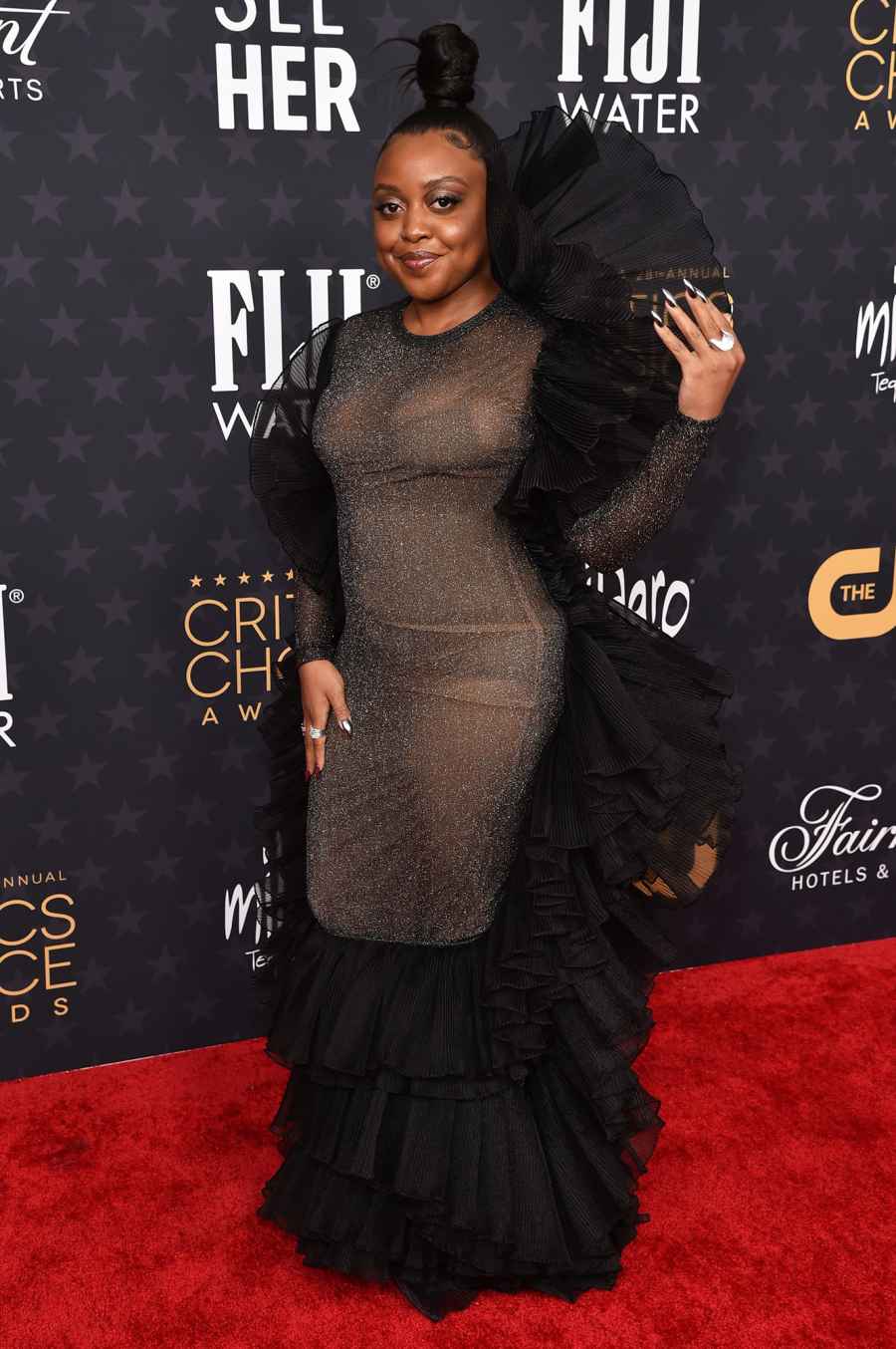 Stars in See-Through Red Carpet Critics Choice Awards 2023