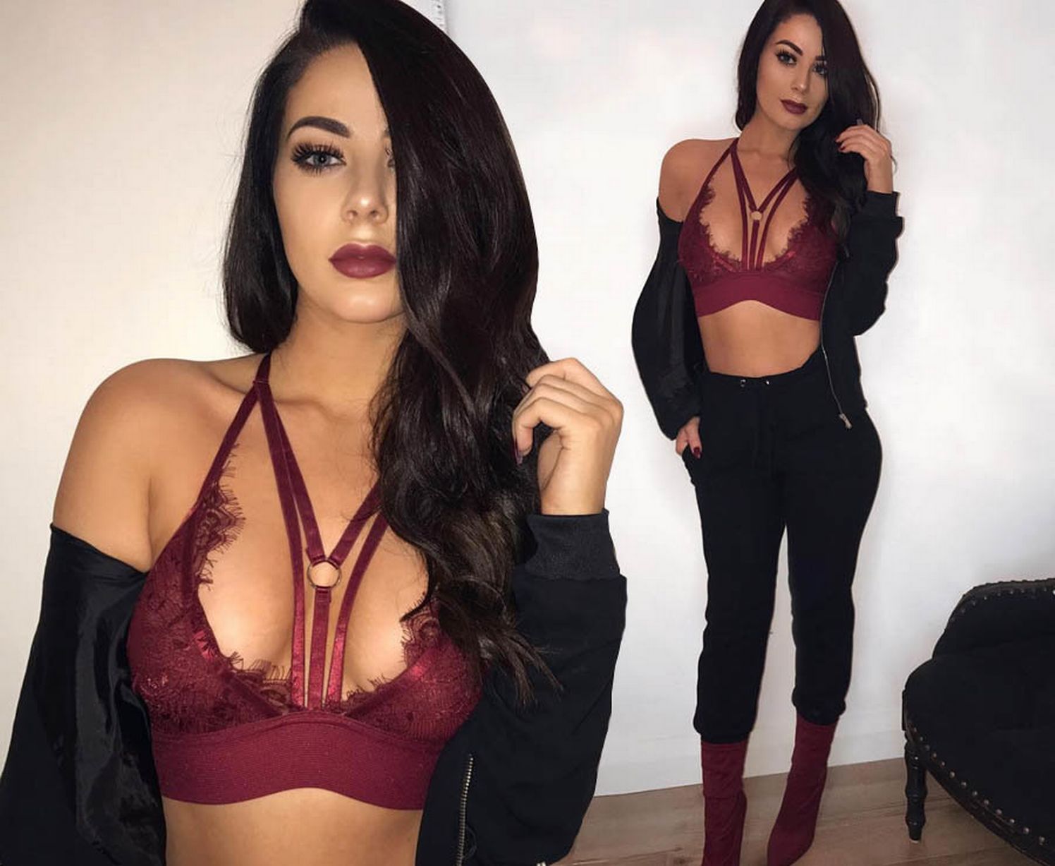 Love Island's Jess Hayes sizzles as she rocks underwear as outerwear