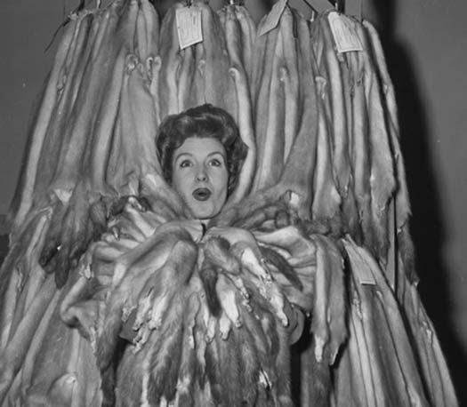 Miss Mink ,1960 Black-and-white
