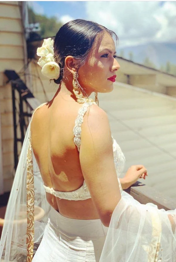 nia sharma backless saree naagin tv actress nia sharma backless saree naagin tv actress