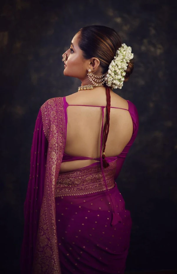 rashami desai backless saree naagin tv actress rashami desai backless saree naagin tv actress