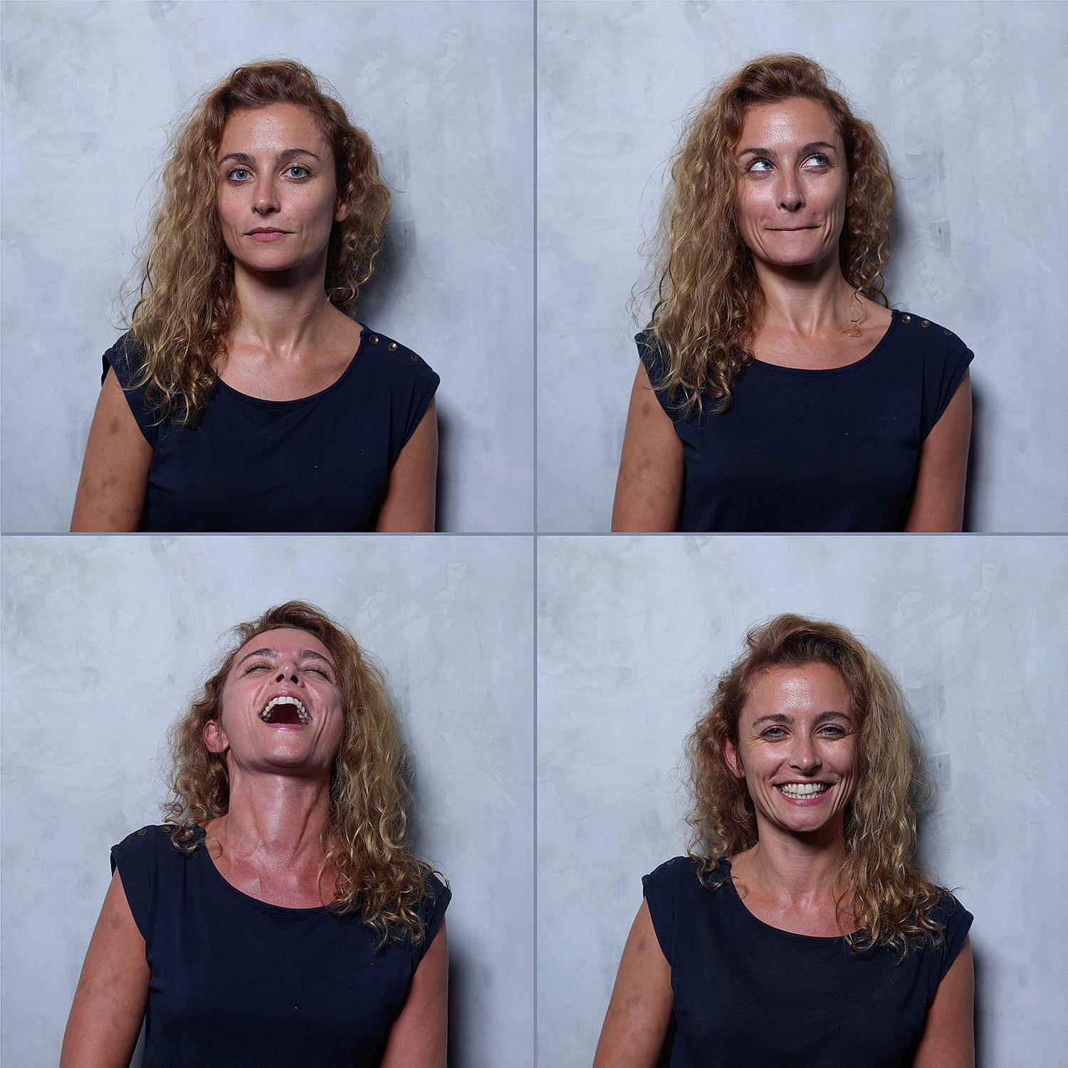 This lady clearly delighted in being in the photo series